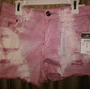 Rue 21 High Waisted Tie Dye Shorts